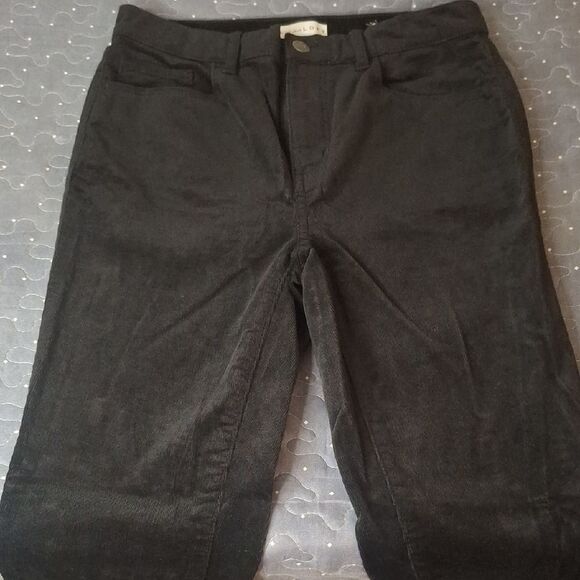 Loft Women's High Waist Skinny Black Pants size 2 - Picture 2 of 7